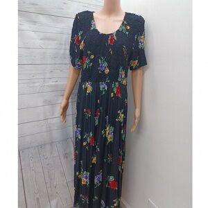 Floral Print Maxi Dress
